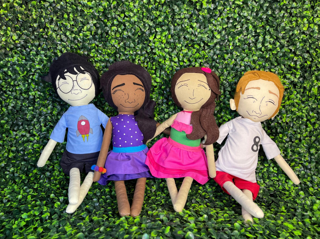 Susie Spinach, Samantha, Frankie, Johnny Dolls