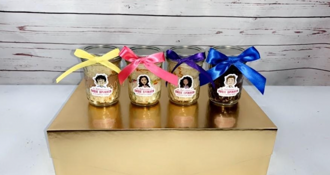 Susie Spinach Cake Jar – Each